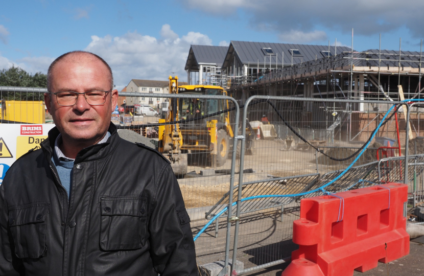 Ian Levy at South Beach Development Blyth