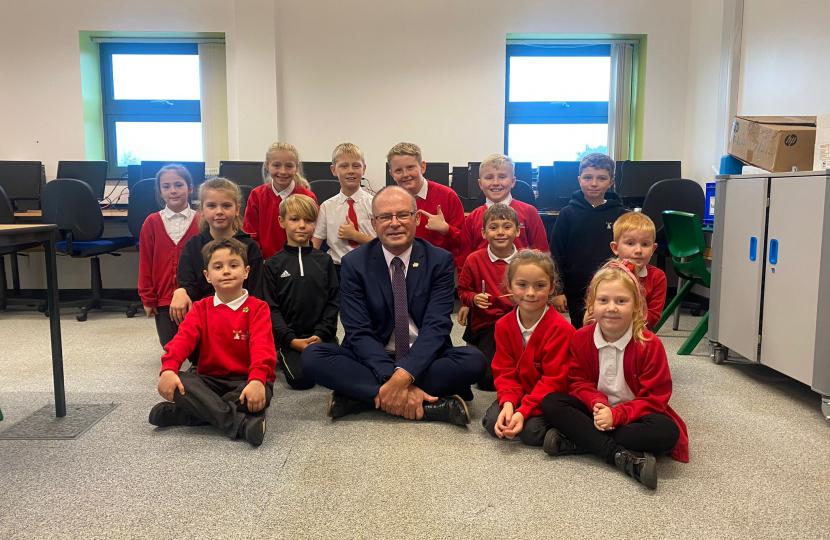 Malvin's Close Primary School Visit