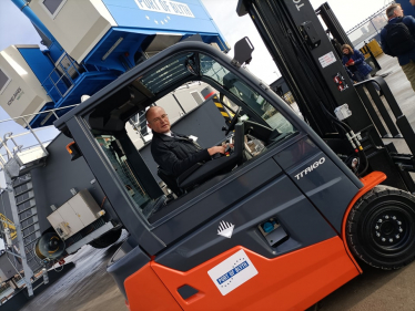 Ian Levy at Port of Blyth