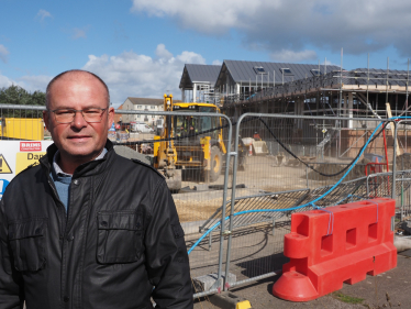 Ian Levy at South Beach Development Blyth