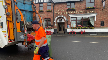 Ian Levy MP on the bin wagons in Cramlington